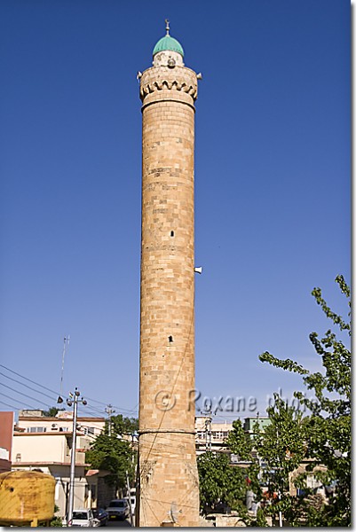 Minaret de la mosquée d'Amadiyah