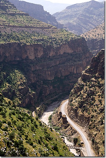Canyon dans la région de Shaqlawa