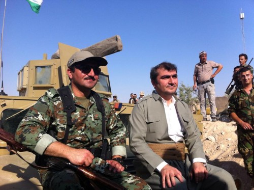 Saywan Barzani - Base militaire de Makhmour 