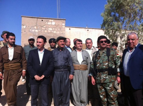 Saywan Barzani (Ambassadeur d'Irak en poste à Rome)  - Base de Makhmour