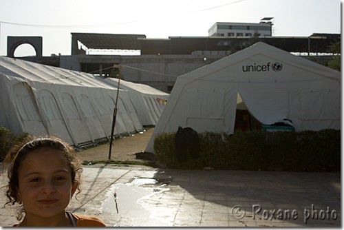 Tentes de l'UNICEF