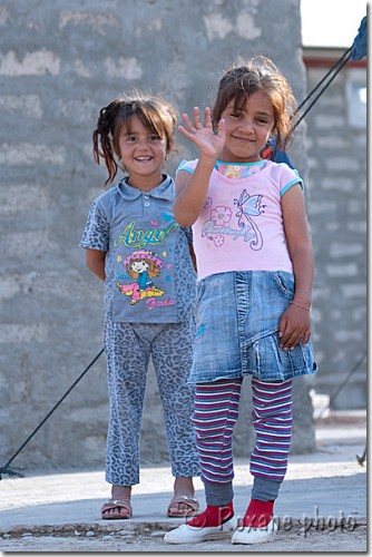 Petites filles yézidies de Sinjar - Khanik