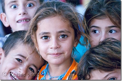 Enfants yézidis réfugiés au Centre Lalesh de Duhok