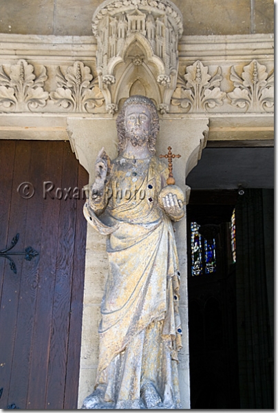 Christ bénissant - Eglise Saint Sauveur - St. Savior Church - Petit Andely - Les Andelys - France