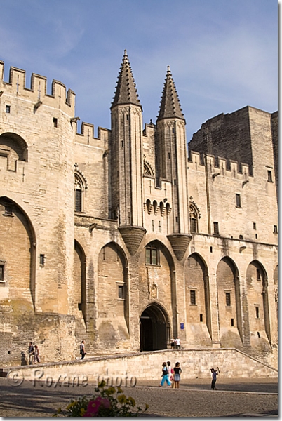 Palais des Papes - Papal palace - Avignon - France