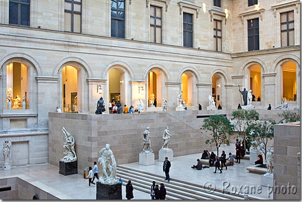 Cour Marly - Musée du Louvre - Louvre museum - Paris