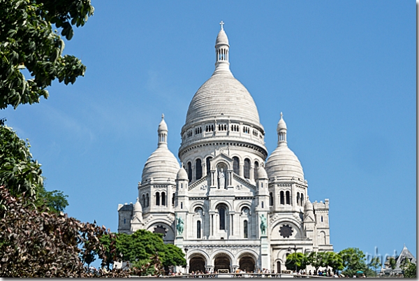 Basilique du Sacré-Cœur - Basilica of the Sacred Heart - Montmartre  Paris - France