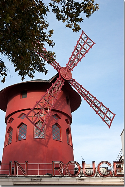 Moulin Rouge - Red Mill - Montmartre - Paris - France