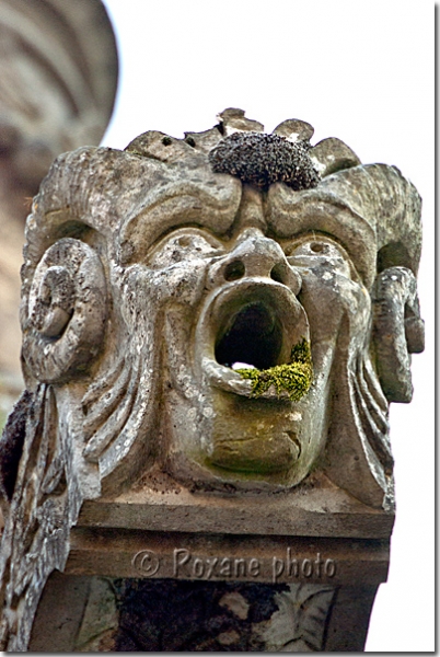 Homme bélier gargouille - Man ram gargoyle - Collégiale Notre Dame des Andelys - Les Andelys - Eure - France