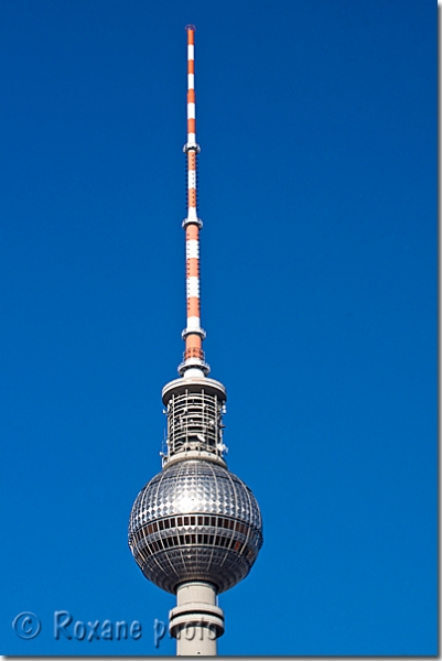 Tour de la télévision - TV tower - Fernsehturm - Berlin