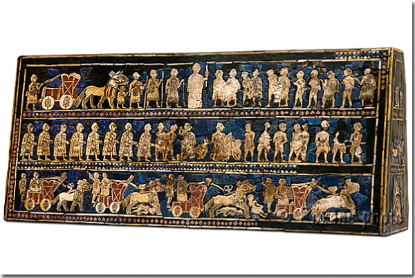 Etendard d'Ur - Standard of Ur - British museum - Londres - London