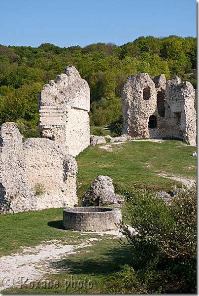 Puits - Château Gaillard - Castel's hole - Les Andelys - France