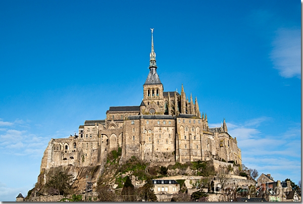 Abbaye du Mont-Saint-Michel - Abbey of Mont St Michel - France