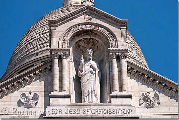 Christ bénissant - Christ blessing - Montmartre - Paris