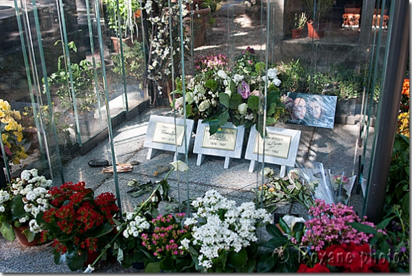 Tombe de France Gall et Michel Berger - Cimetière de Montmartre - Paris