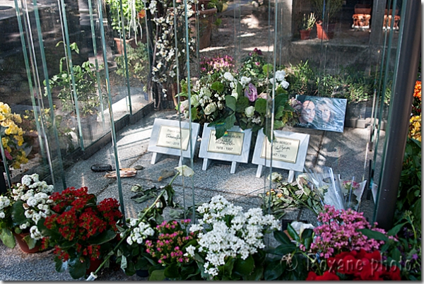 Tombe de  France Gall et Michel Berger - Cimetière de Montmartre - Paris