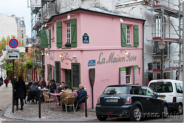 La Maison Rose - The PinkHouse - Montmartre - Paris - France