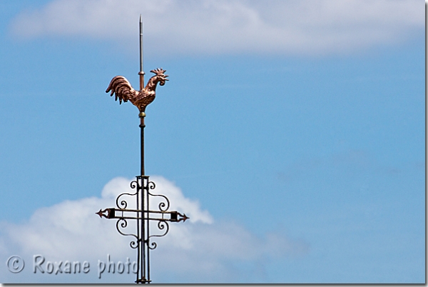 Coq girouette - Cock vane - Gaillon - Normandie