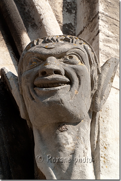 Diable - Devil - Collégiale de Notre Dame - Les Andelys - Eure - France